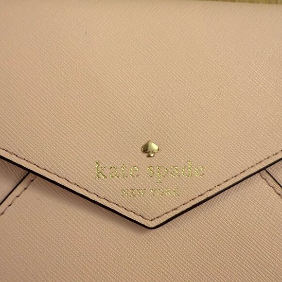 Kate Spade Pink Clutch with Gold Chain - Picture 3 of 9